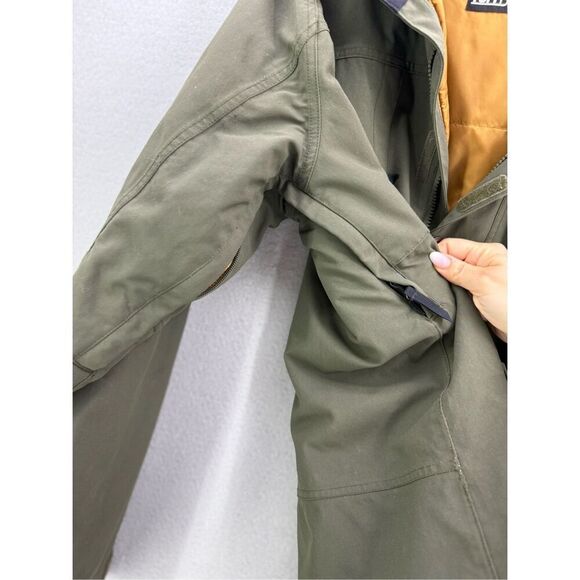 Bonfire Mens Green Hooded Brigade Snowboard Skiing Jacket Coat Size Large - Picture 8 of 12